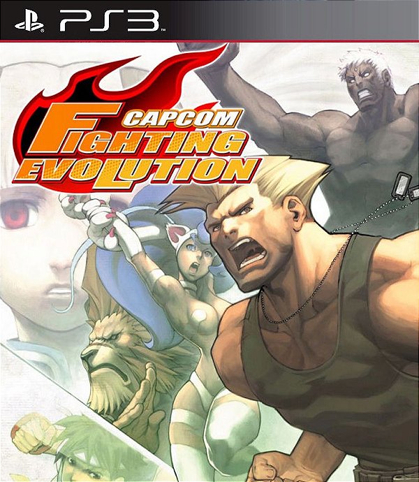 Capcom Fighting Evolution (Clássico Ps2) Midia Digital Ps3