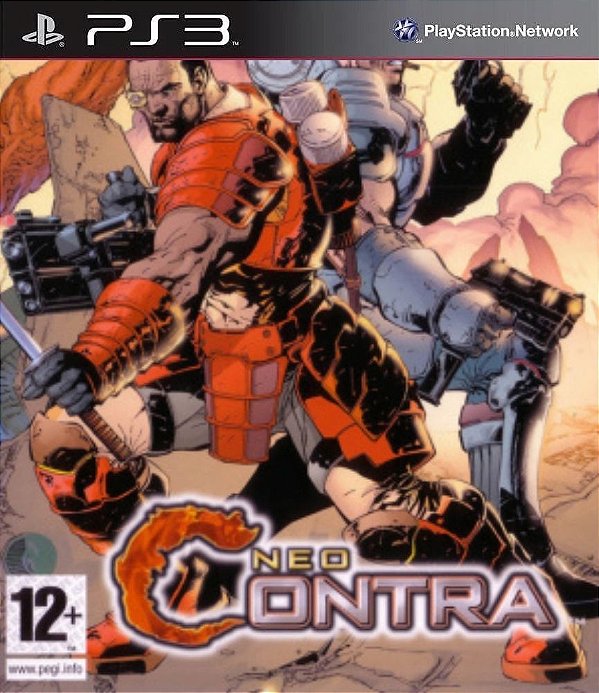 Neo Contra (Clássico Ps2) Midia Digital Ps3