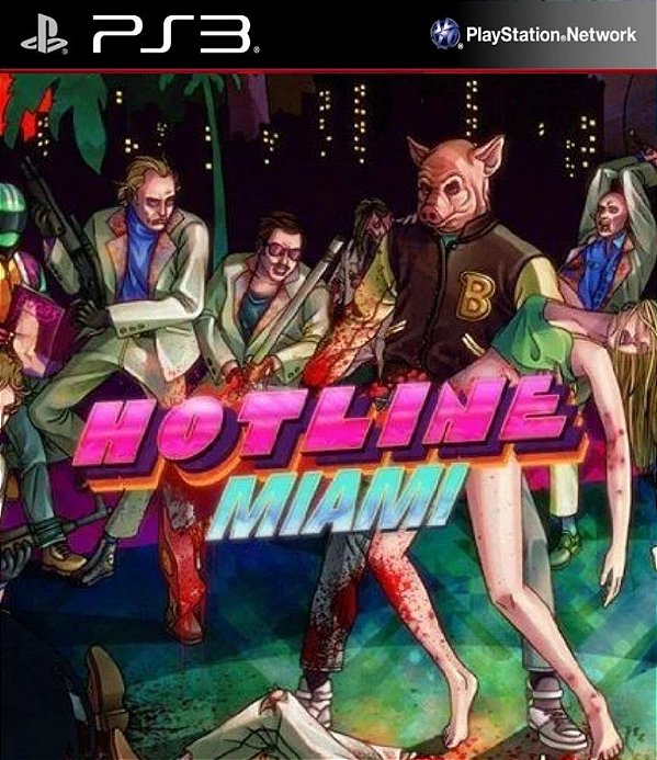 Hotline Miami Midia Digital Ps3