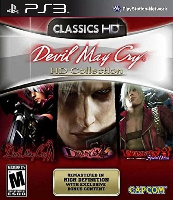Devil May Cry HD Collection (Classico Ps2) Midia Digital Ps3