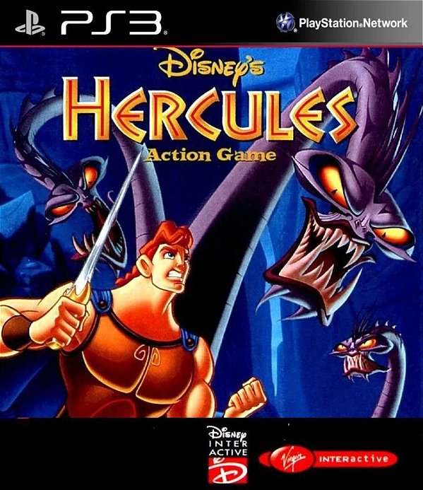 Disney Hércules (Clássico Ps1) Midia Digital Ps3