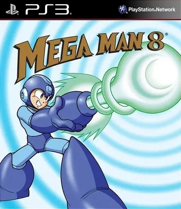 Mega Man 8 (Clássico Ps1) Midia Digital Ps3