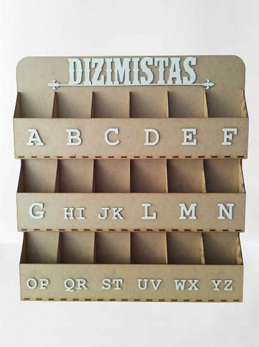 Porta Envelope Cartas MDF Quadro de Dizimistas Igreja