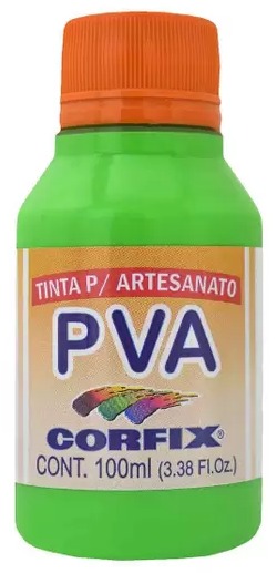 Tinta PVA Fosca VERDE FOLHA 100ml - 334
