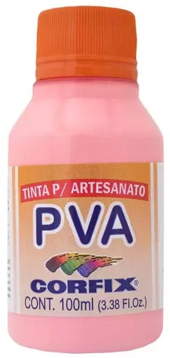 Tinta PVA Fosca ROSA BEBÊ 100ml - 474