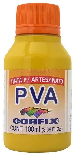 Tinta PVA Fosca AMARELO OCRE 100ml - 353