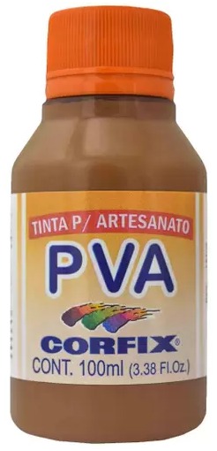 Tinta PVA Fosca MARROM CLARO 100ml - 362