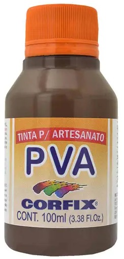 Tinta PVA Fosca MARROM 100ml - 319