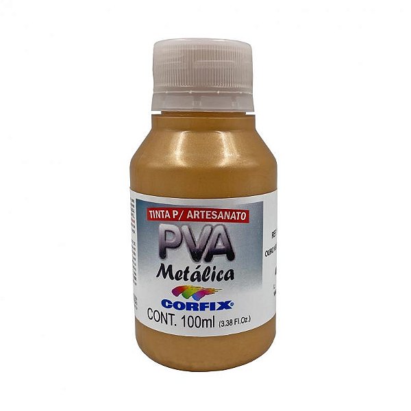 Tinta PVA Metálica OURO VELHO 100ml - 402