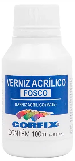 Verniz Acrílico Fosco 100ml