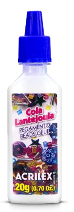 Cola para Lantejoula Acrilex 20 g (Transparente)