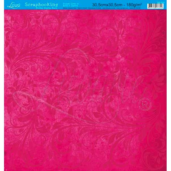 Papel para Scrapbook Dupla Face - SD-0028