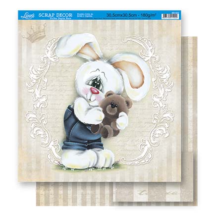 Papel para Scrapbook Dupla Face - SD-0522