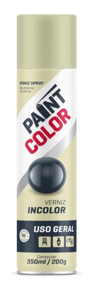 Verniz Uso Geral PaintColor Incolor 350 ml - Baston
