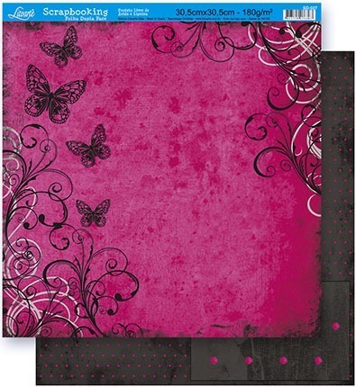 Papel para Scrapbook Dupla Face - SD-027