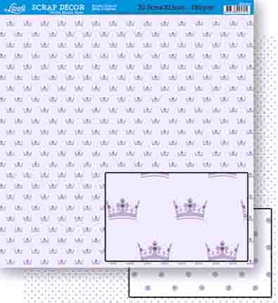 Papel para Scrapbook Dupla Face - SD-451