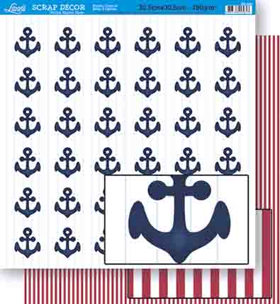 Papel para Scrapbook Dupla Face - SD-446