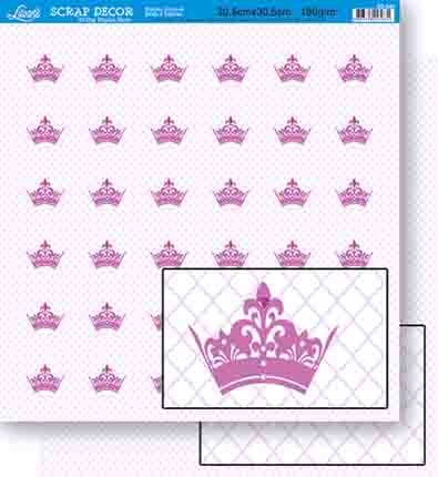 Papel para Scrapbook Dupla Face - SD-448