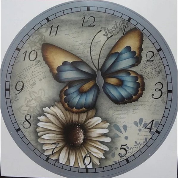 Decoupage Relógio Grande - LDRG: 04