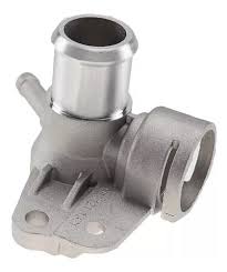 FLANGE AGUA CABECOTE  METAL VW GOLF / JETTA / PASSAT / TIGUAN / AUDI / 06J121132F ( ALUMINIO )