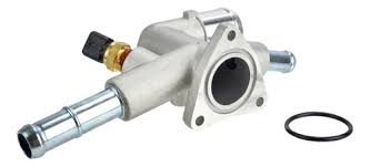 FLANGE VALVULA TERMOSTATICA HYUNDAI CRETA / IX35 / COM SENSOR / SEM VALVULA TERMOSTATICA / 256002E100