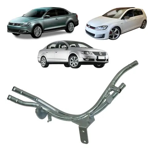 TUBO DE REFRIGERACAO VW JETTA / TIGUAN / PASSAT / AUDI A3 / Q3 / DUPLO METAL / 1KO121070BD