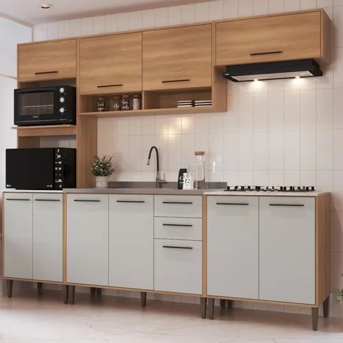 Cozinha Jade 01 Freijo/Arenas