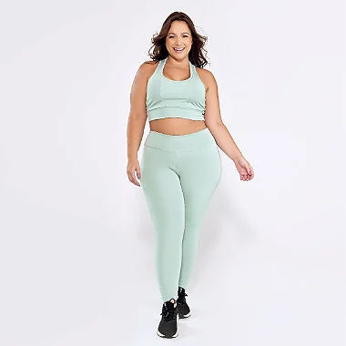 CONJUNTO BASIC PLUS SIZE- VERDE
