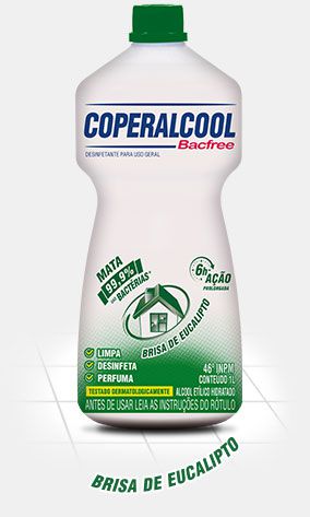 Coperalcool Álcool 46° Brisa de Eucalipto 1 L