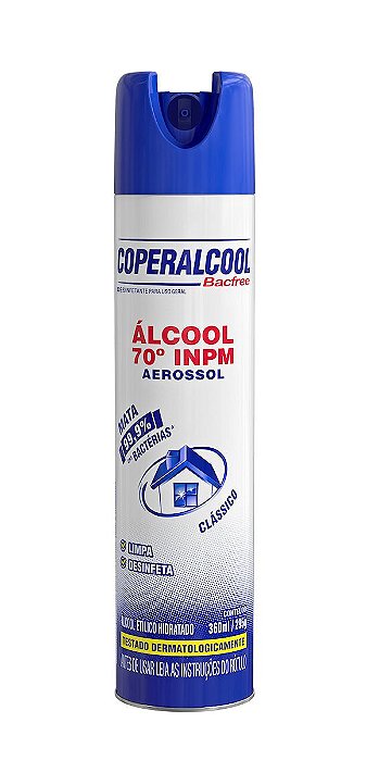 Coperalcool Álcool 46° Aerosol Tradicional 360 ml