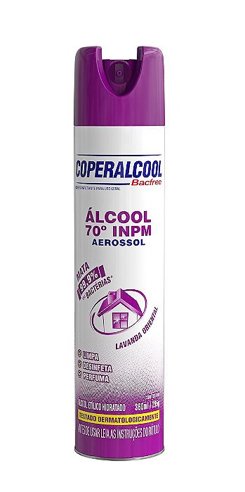 Coperalcool Álcool 46° Aerosol Lavanda 360 ml