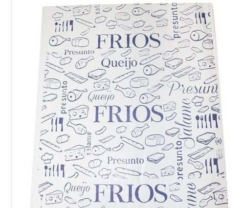 Papel Acoplado p/ Frios estampado c/ 400 un.