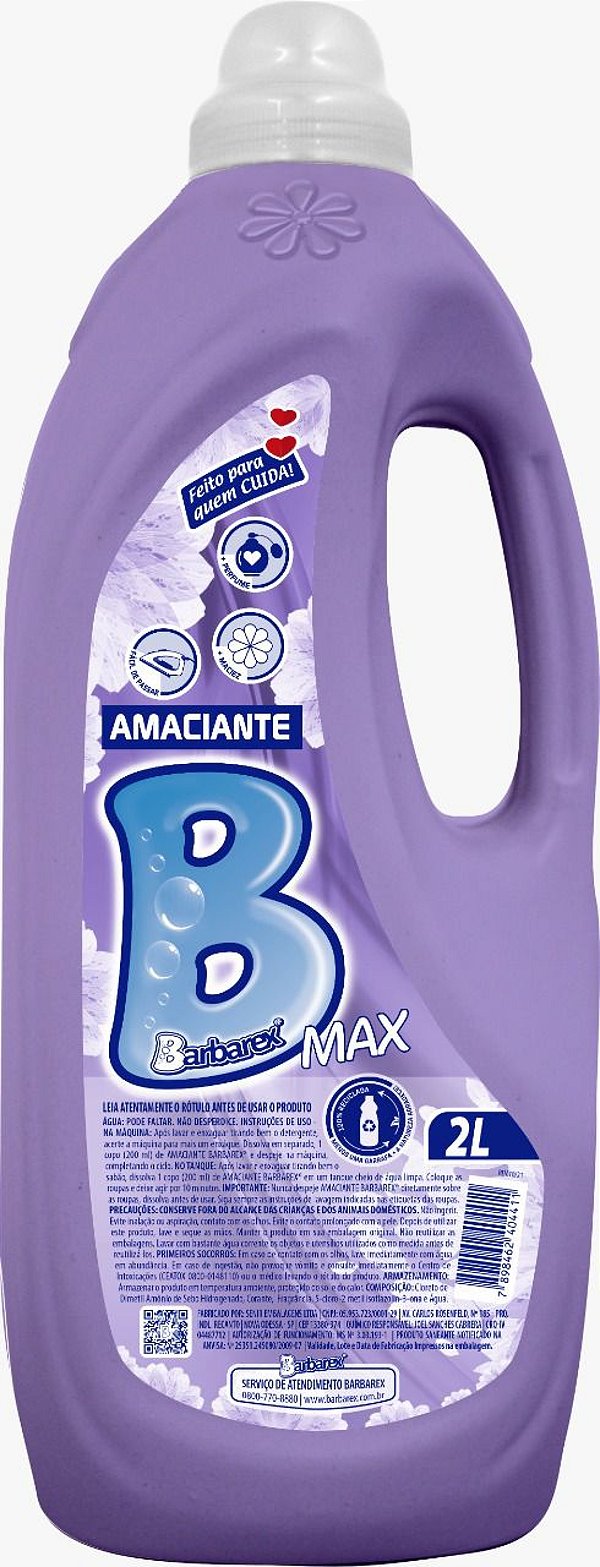 Barbarex Amaciante Max 2 L