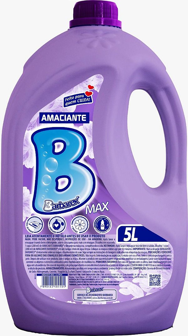 Barbarex Amaciante Max 5 L