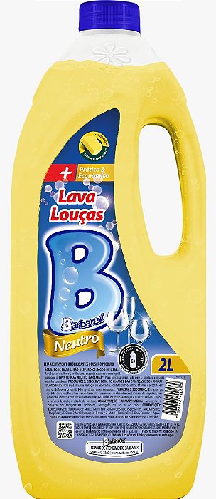 Barbarex Detergente Lava Louças 2 L