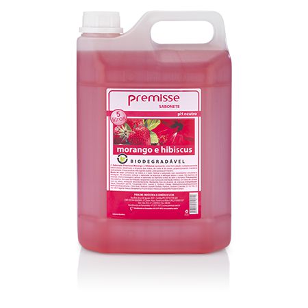 Premisse Sabonete Morango e Hibiscus 5L