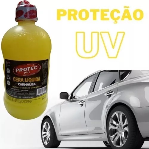 Cera De Carnaúba Automotiva Liquida Protec Plus 500ml