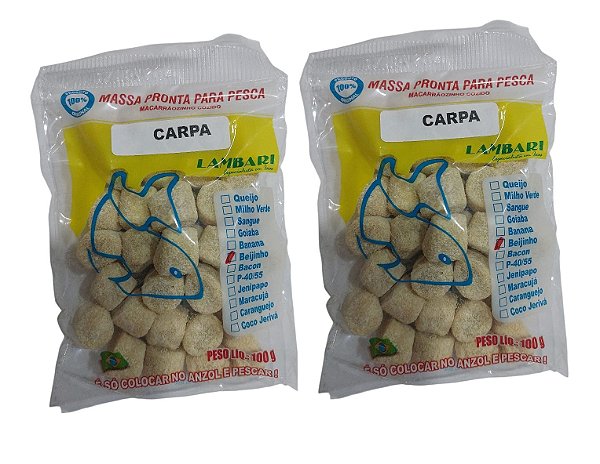 Kit 2 Isca de Pesca para Carpa