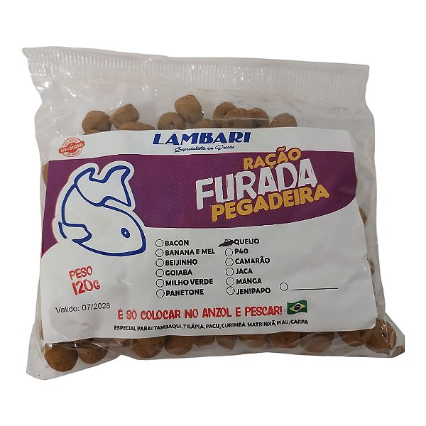 Ração para Peixes Furadinha