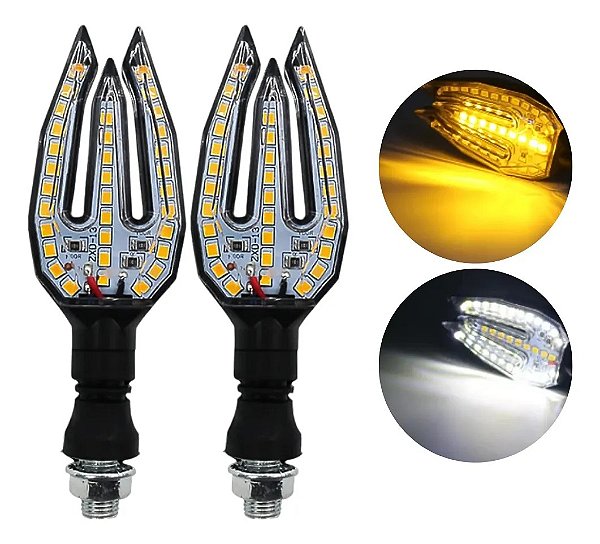 Par de Seta Esportiva para Moto