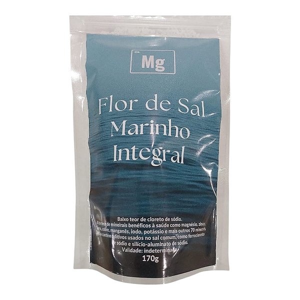 Flor de Sal Marinho Integral 170g