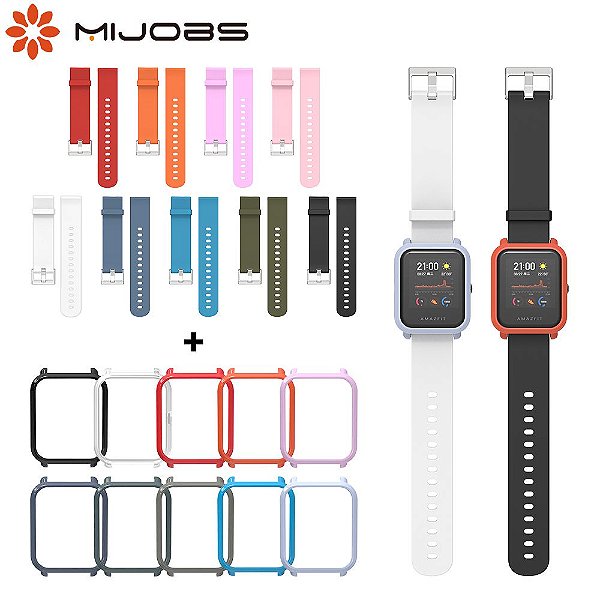 Capa e Pulseira Relógio Smartwatch Amazfit Bip C/gps Modelo A1608