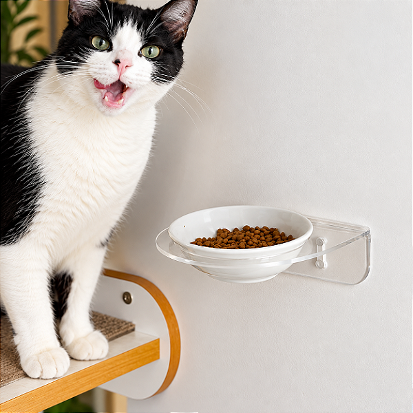 Comedouro de Parede Cat Wall