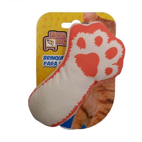 Brinquedo para gatos Patinha de Pelucia