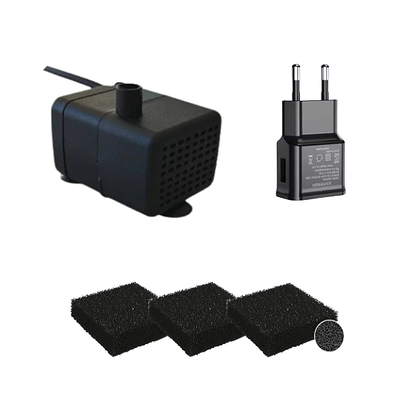 Kit Reposição - Bomba USB com filtro