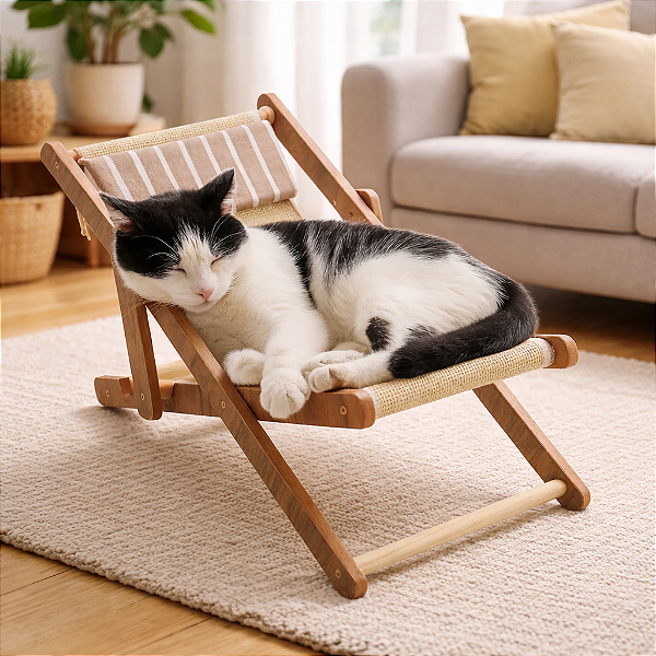Cadeira de Sisal para Gatos
