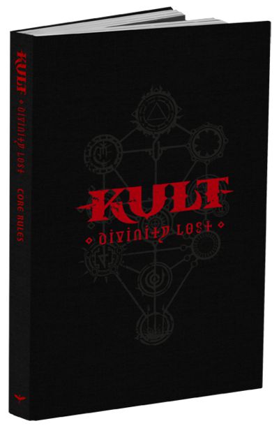 KULT: Divinity Lost - 4th Edition Core Rules - Black Edition - Importado