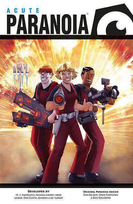 PARANOIA RPG - Acute Paranoia - Importado