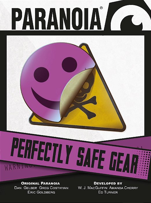 PARANOIA RPG - Perfectly Safe Gear - Importado