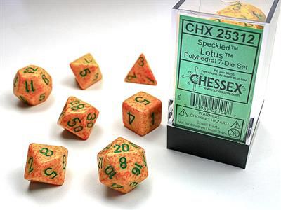 Speckled® Polyhedral Lotus™ 7-Die Set  - Importado